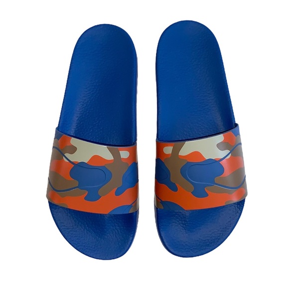 NEW Valentino Camo Print Slides - Picture 3 of 11